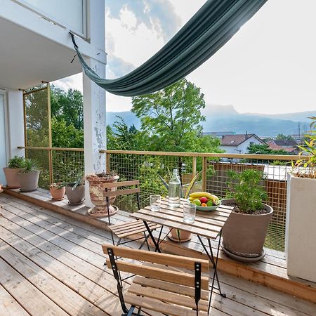 Calme Et Verdure: Vue Montagne - Terrasse - Wifi غرونوبل المظهر الخارجي الصورة