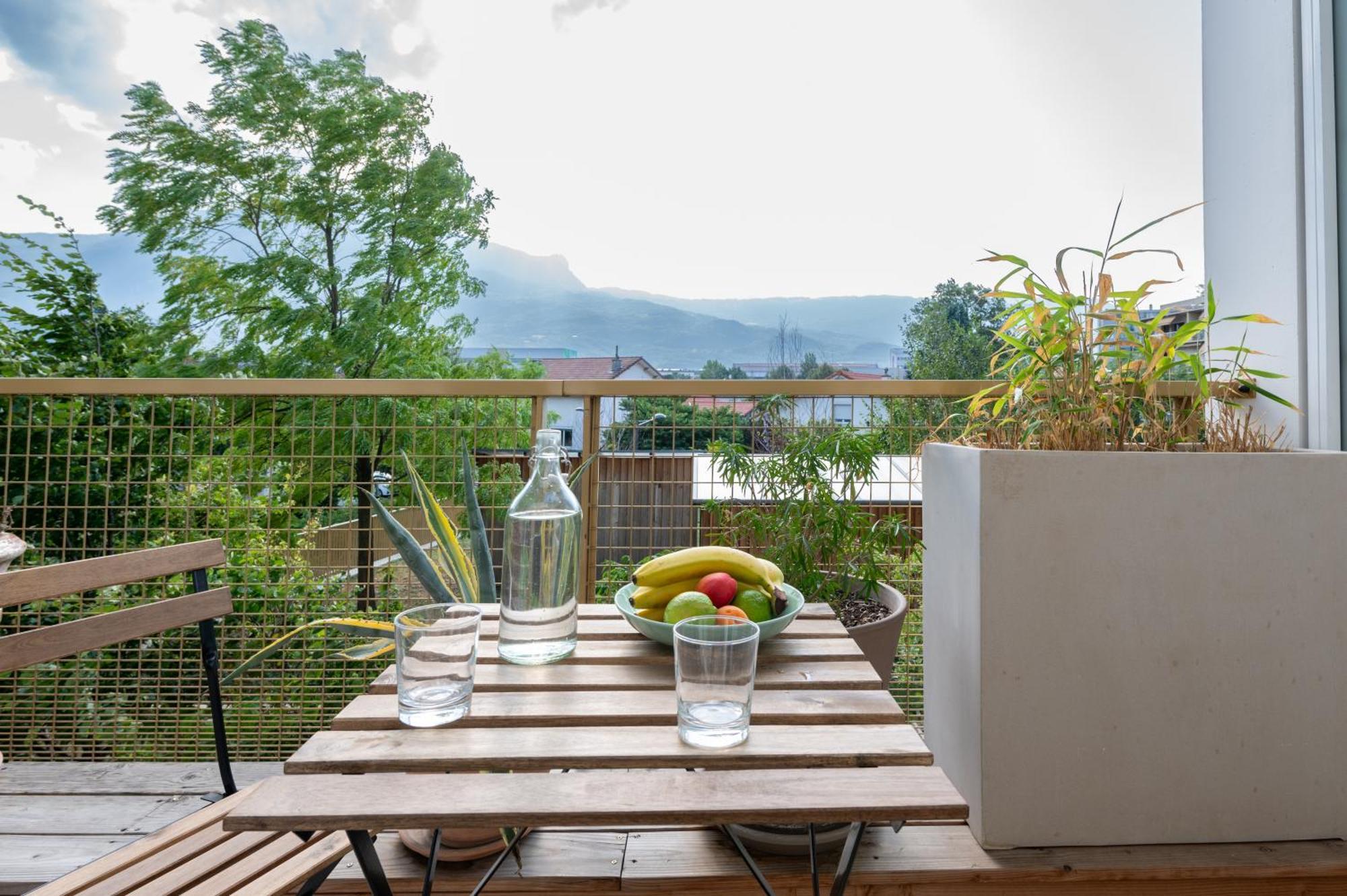 Calme Et Verdure: Vue Montagne - Terrasse - Wifi غرونوبل المظهر الخارجي الصورة